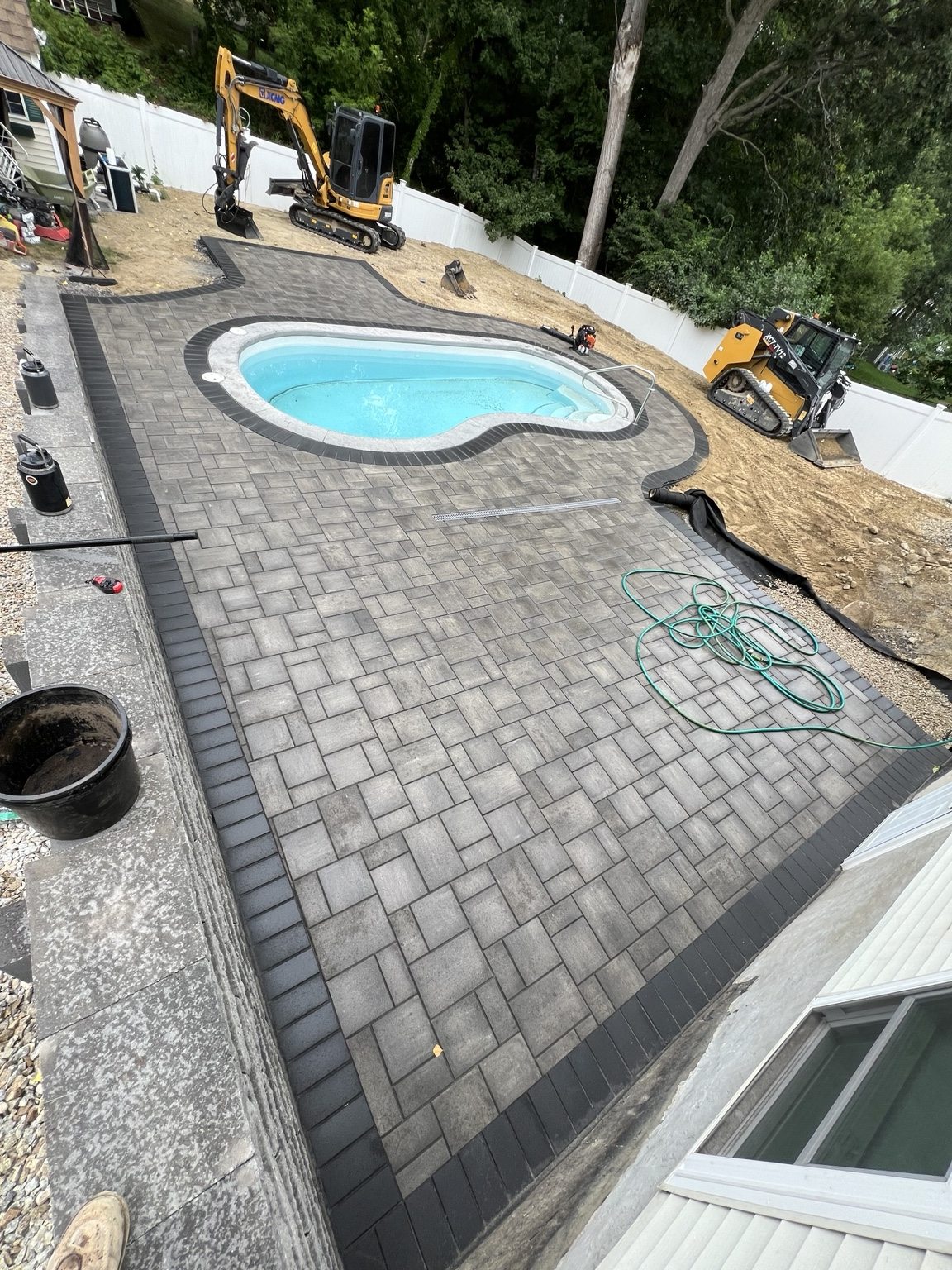 Paver walkway
