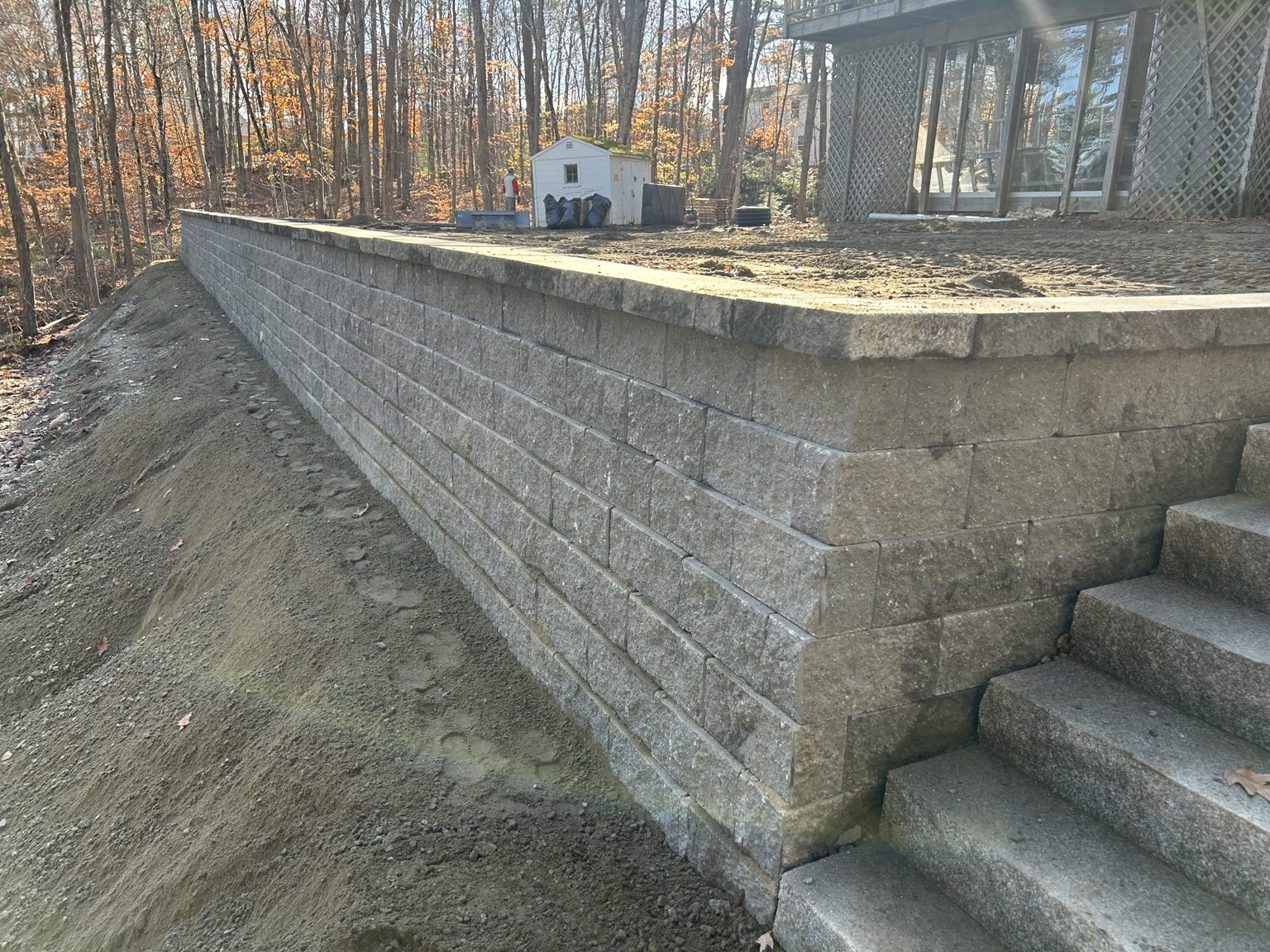 Poolside pavers