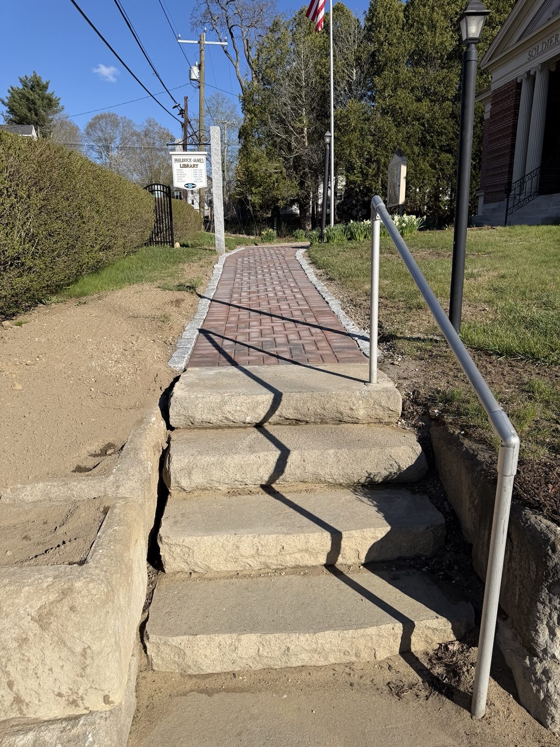 Paver walkway