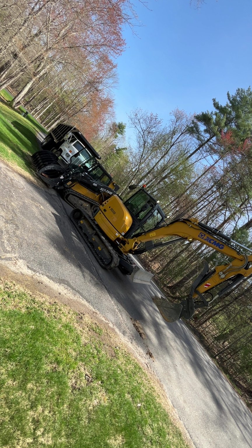 Excavator and skid steer equipment