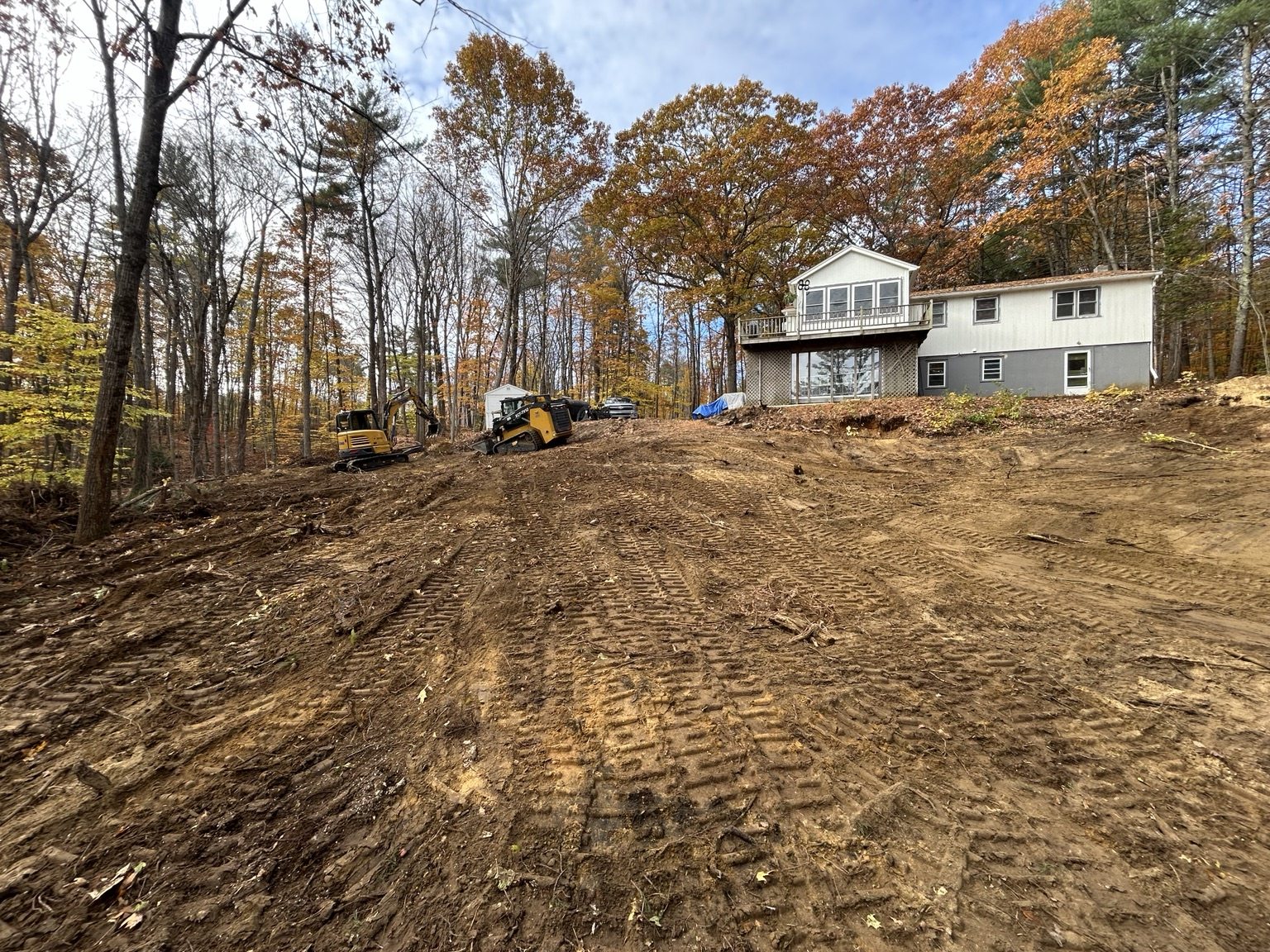 Excavation and site grading